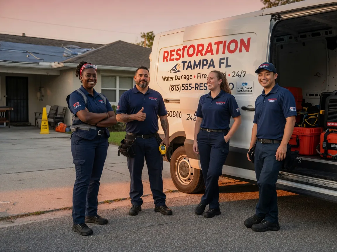Water Damage Restoration company in Martensdale, IA